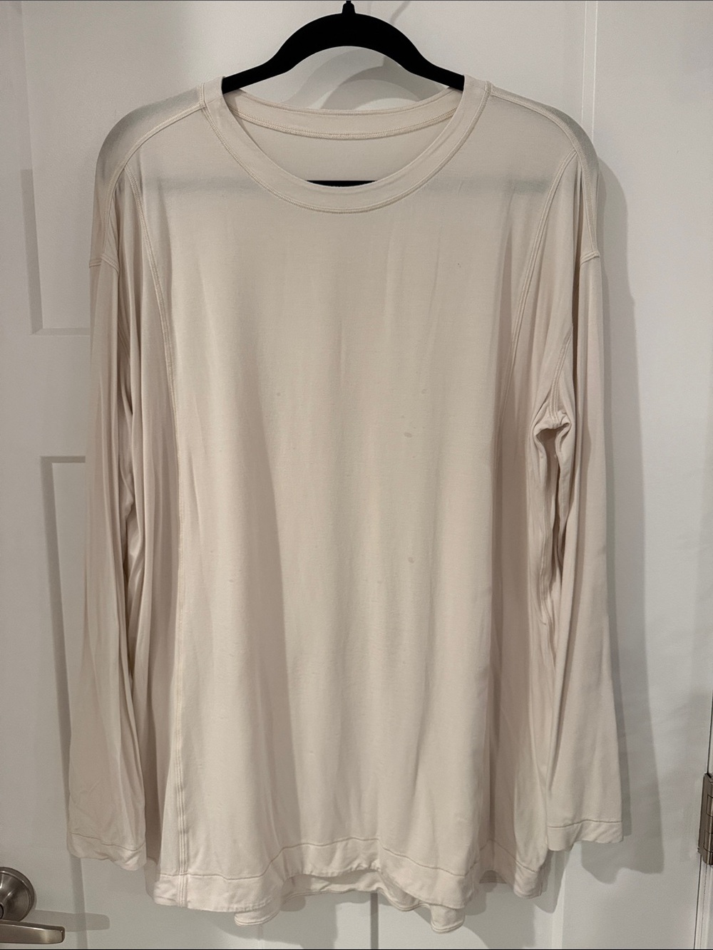 LuluLemon Long Sleeve Crew Neck Shirt - Cream
